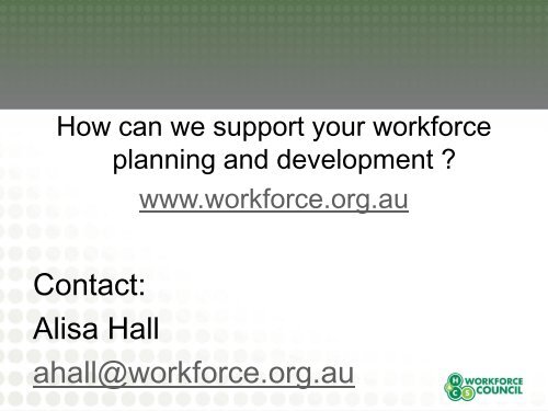 Alisa Hall - Queensland Council of Social Service