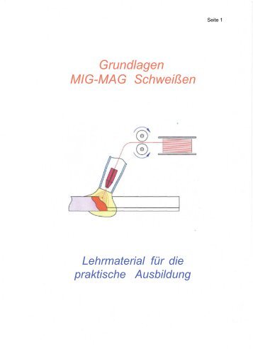 Lehrbrief MIG MAG- SchweiÃen - HausundWerkstatt24.de