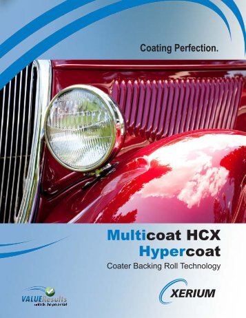 Multicoat HCX Hypercoat - Xerium Technologies, Inc.