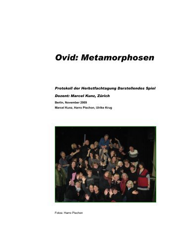 Protokoll-Ovid - Landesarbeitsgemeinschaft Darstellendes Spiel Berlin