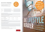 Drucken Flyer Lifestlyeberatung