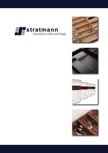Katalog 2014 - stratmann Individuell in Holz und Design