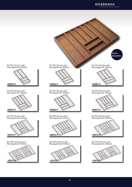 Katalog 2014 - stratmann Individuell in Holz und Design