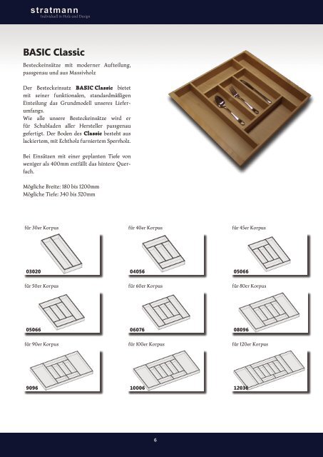 Katalog 2014 - stratmann Individuell in Holz und Design