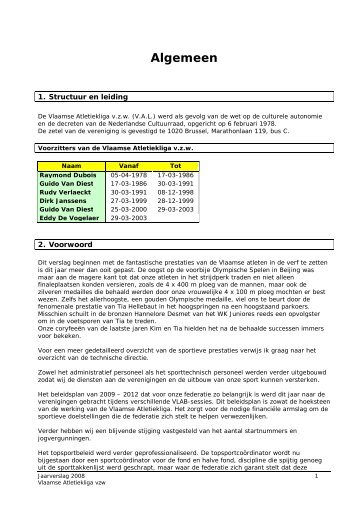 Jaarverslag 2008 - Val