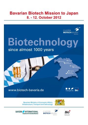 Bavarian Biotech Mission to Japan