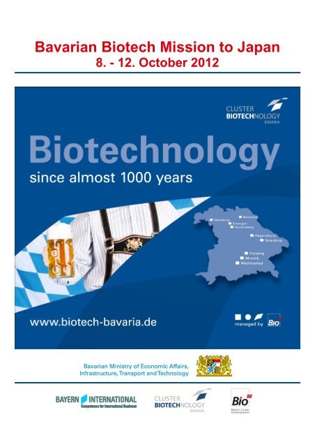 Bavarian Biotech Mission to Japan