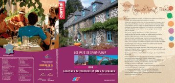 Bienvenue aux Pays de Saint-Flour - Applications services