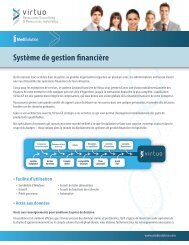 Gestion financiÃ¨re - MediSolution