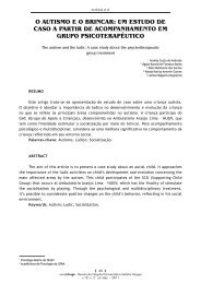 6. O autismo e o brincar: um estudo de caso a partir de ...