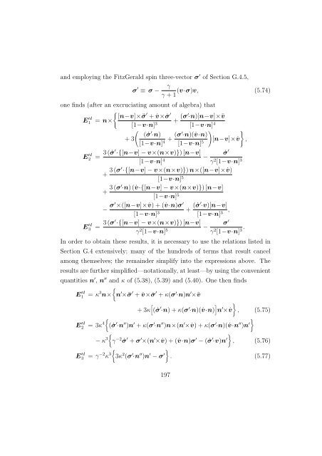 Single-Particle Electrodynamics - Assassination Science