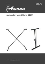 Axman Keyboard Stand 54029