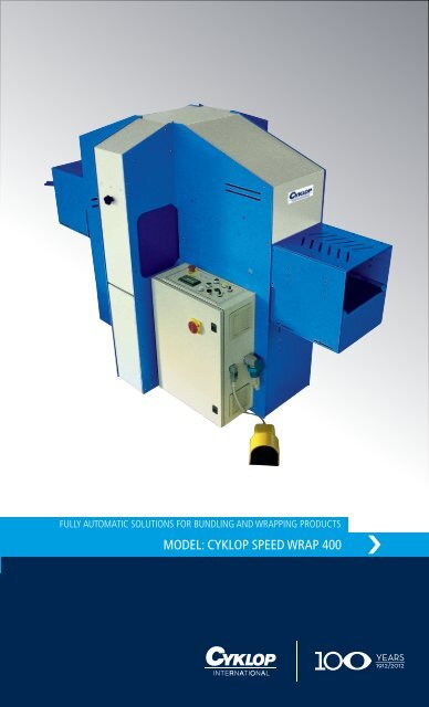 MODEL: CYKLOP SPEED WRAP 400
