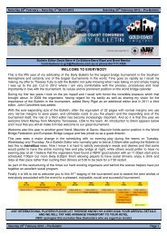 Bulletin No 1 - Queensland Bridge Association