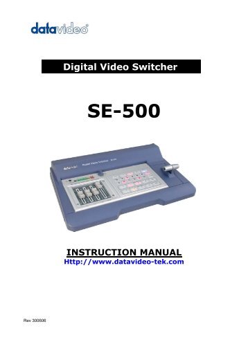 SE-500 - Datavideo