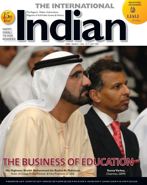 Sri Divya Bf - THE BUSINESS OF EDUCATION - International Indian