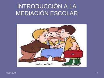 MEDIACIÓN ESCOLAR