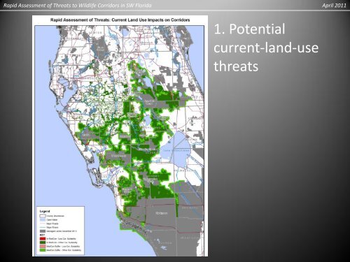 Rapid Assessment of Threats to Wildlife Corridors in SW Florida ...