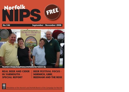 special report beer festival focus - Norwich and Norfolk CAMRA