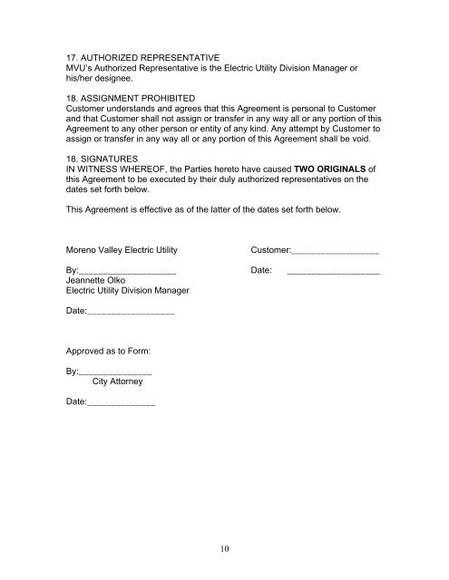 Net Energy Metering (NEM) Interconnection Agreement For ...