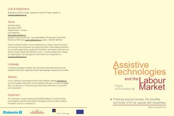 Assistive Technologies - KI-I