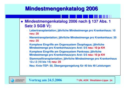 Trends und Herausforderungen im Krankenhausmarkt aus Sicht der ...