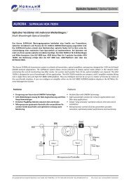 HARMONIC SUPRALink HOA 7020H - Normann Engineering