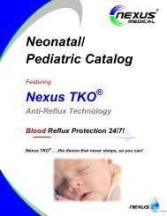 Neonatal/ Pediatric Catalog Nexus TKO - Tlc-med.com