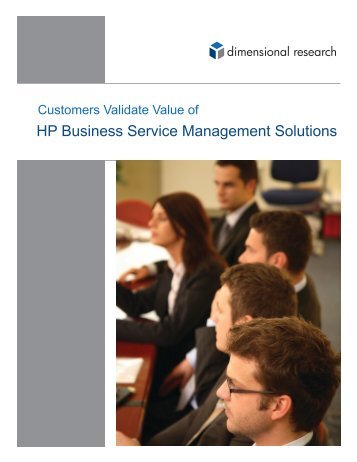HP Business Service Management Solutions