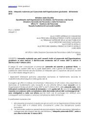 Istruzioni ministeriali per la compilazione della domanda