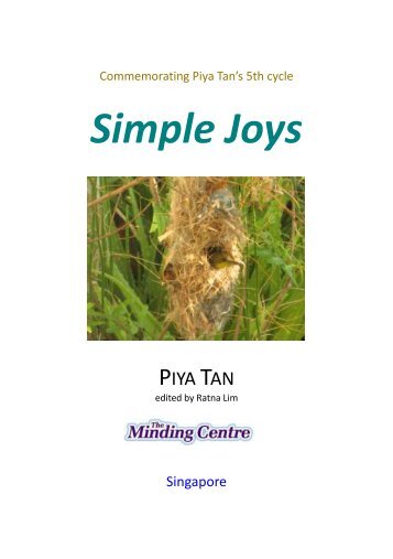 Simple Joys by Piya Tan 2nd rev 2011 (high ... - The Dharmafarers