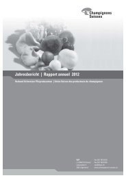 Jahresbericht_2012 - Champignon Suisse