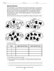 The Making Of The Fittest Natural Selection And Adaptation The Making Of The Fittest Natural Selection And Adaptation