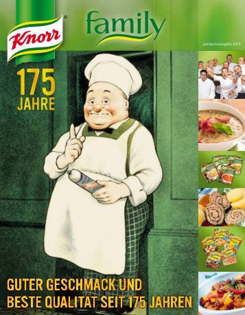 JubilÃ¤umsausgabe 2013 - bei Knorr
