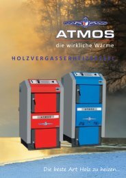 Atmos Holzvergaserkessel