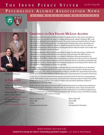 MCL-014 Newsletter - McLean Hospital - Harvard University