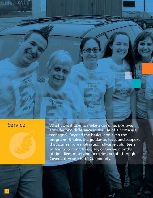 2009 Annual Report (PDF) - Covenant House