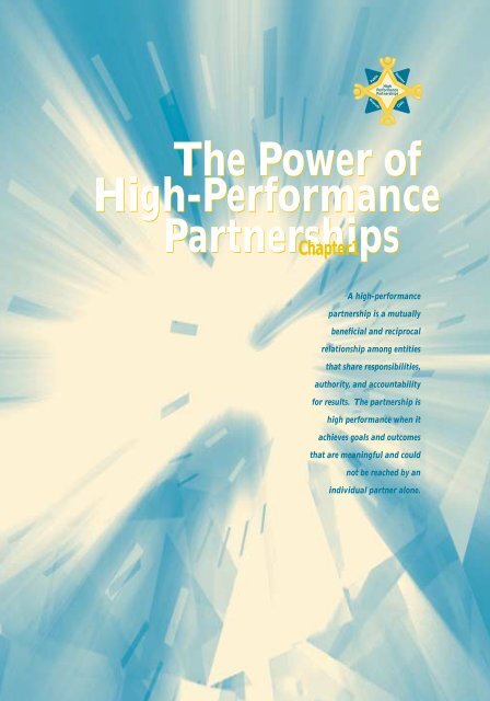 High-Performance Partnerships - National Academy of Public ...