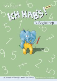 Ich habs 3 · Lehrerbegleitheft - Ivo Haas