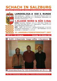 3.runde - Schach-Landesverband Salzburg