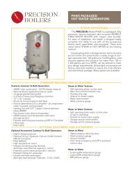 40761precision PHWS .indd - Precision Boilers