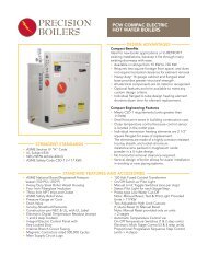 PCW Compac Electric Hot Water Boiler - Precision Boilers