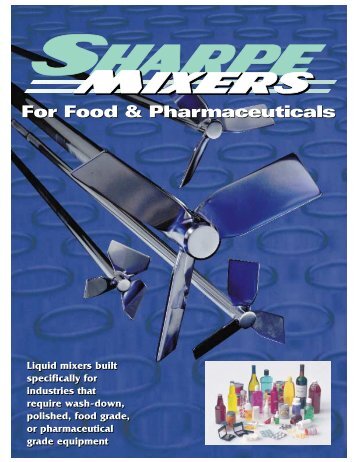 Pharmaceutical Brochure - Sharpe Mixers