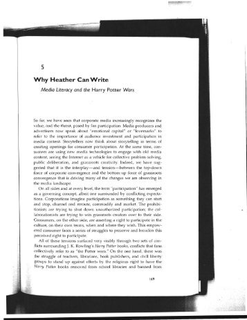 Why Heather Can Write Chapter 5 - Joe Moxley