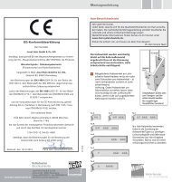 Einbauanleitung Beton Lichtschacht mit Boden - Hain System Bauteile