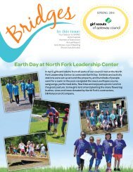 Earth Day at North Fork Leadership Center - Girl Scouts of Gateway ...