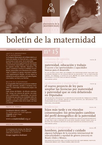 boletin15web[1] - O-maternidad.org.ar