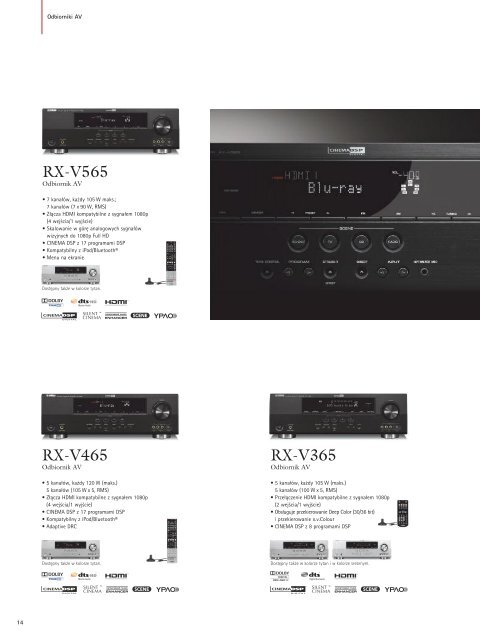 Katalog Yamaha 2009-2010 PL - AUDIO KLAN