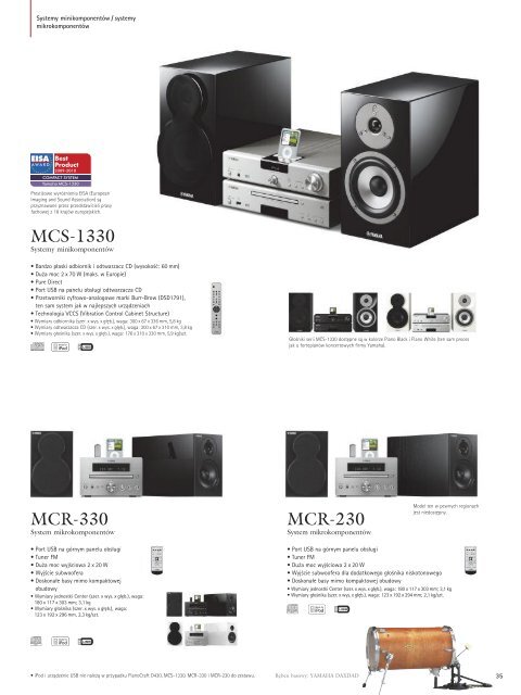 Katalog Yamaha 2009-2010 PL - AUDIO KLAN