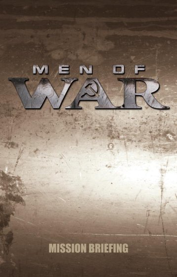 Men of War manual - Now Available